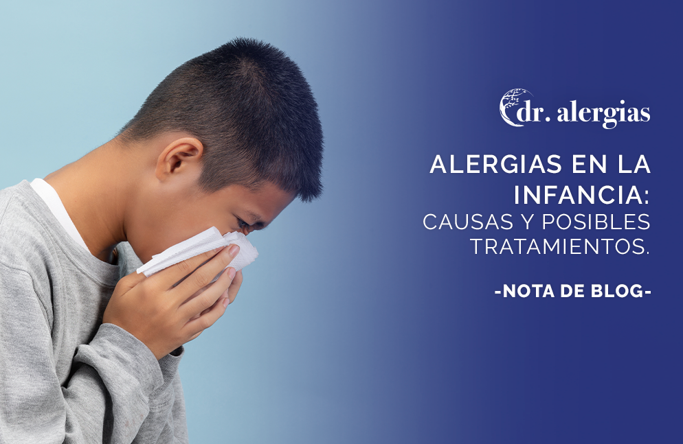 Alergias en la infancia: Causas y posibles tratamientos.